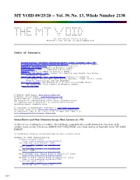 Mt Void 21381