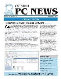 2011 Reflections on Disk Imaging Software