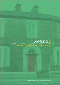 Appendix V Record of Protected Structures