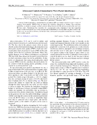 Attosecond Control of Ionization by Wave-Packet Interference