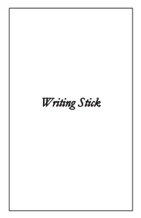 Writing Stick