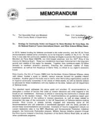 Air Force MAJCOM Operations in Tucson……….……………………………………