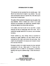 Information to Users