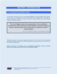 Section 1: Introduction