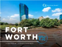 Blue Zones Project Fort Worth: Users and Modes of Transportation Are Some 88,000 Total Residents