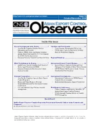 Asian Export Control Observer