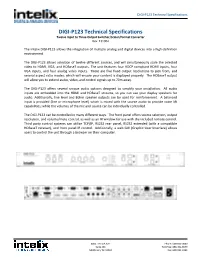 DIGI-P123 Technical Specifications