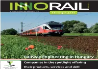 Railway Engineering in Hungary