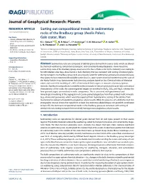 Sorting out Compositional Trends in Sedimentary Rocks of the Bradbury