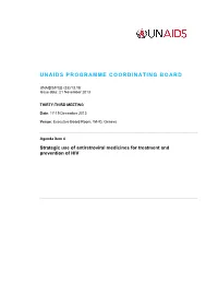 Unaids Programme Coordinating Board