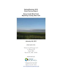 Avian Survey Report