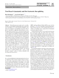 Non-Bessel–Gaussianity and Flow Harmonic Fine-Splitting