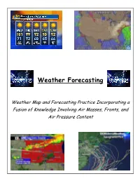 Weather Forecasting Activities.Pdf