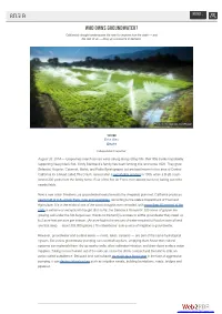 WHO OWNS GROUNDWATER? California’S Drought Underscores the Need to Improve How the State — and the Rest of Us — Divvy up a Resource in Demand