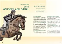 60 Seconds with Youssef Abu Gabal