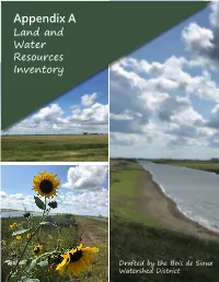 Appendix a Land and Water Resources Inventory