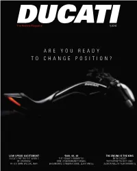 Are You Ready to Change Position?