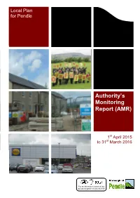 Authority's Monitoring Report (AMR)
