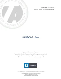 GUIDEWAYS - Muni