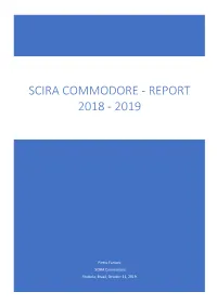 Scira Commodore - Report 2018 - 2019