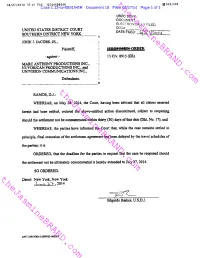 Thejasminebrand.Com Thejasminebrand.Com Case 1:13-Cv-08915-ER Document 14 Filed 05/06/14 Page 1 of 34
