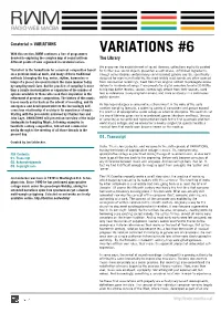 Variations #6