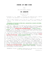 State of New York in Senate