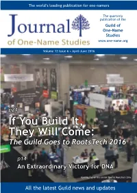 If You Build It, They Will Come: the Guild Goes to Rootstech 2016