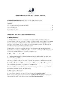 The Event and Background Information