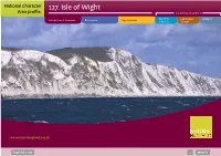 127. Isle of Wight Area Profile: Supporting Documents