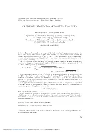 An Inverse Theorem for the Gowers U3(G) Norm