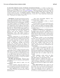 Planetary Nomenclature: Overview and Update for 2020
