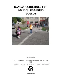 Crossing Guard Manuals As References