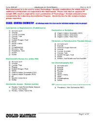 Form 4800-02 Attachment A2 (Solid Matrix) Rev