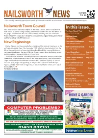 In This Issue… Their Behalf, As Part of a Long Standing Partnership