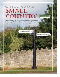 On Science in a COUNTRY Iwan Rhys Morus