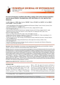 A Review of Taxonomy And. Ower-Breeding Ecology of The