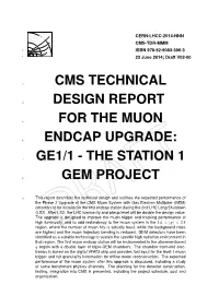 CMS Technical Design Report for The