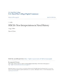 New Interpretations in Naval History Craig C