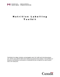 Nutrition Labelling Toolkit