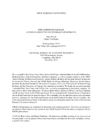 The Lightbulb Paradox: Evidence from Two Randomized Experiments