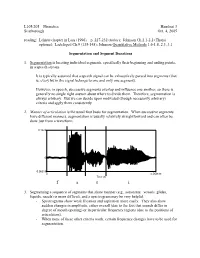Handout 3: Segmentation