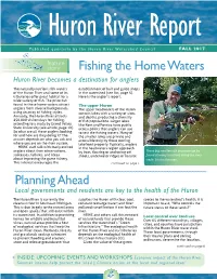 Huron River Report – Fall 2017