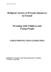 IYM Child Protection Documentfeb 2007