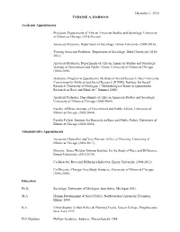 Tyrone Forman CV DEC 2018
