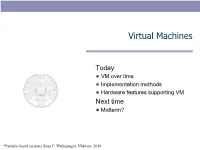 Virtual Machines