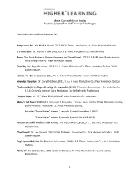 Bradley's Title Designs