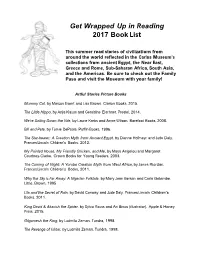 Get Wrapped up in Reading 2017 Book List