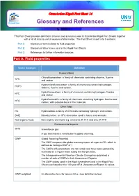 Glossary and References