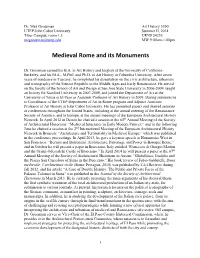 Medieval Rome and Its Monuments